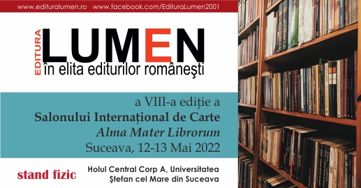 Publica cartea ta la Editura Stiintifica Lumen Alma mater participare targ 2022 small