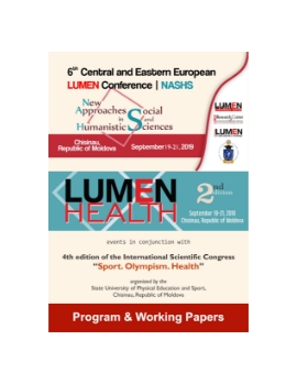 Publica cartea ta la Editura Stiintifica Lumen NASHS HEALTH 2019